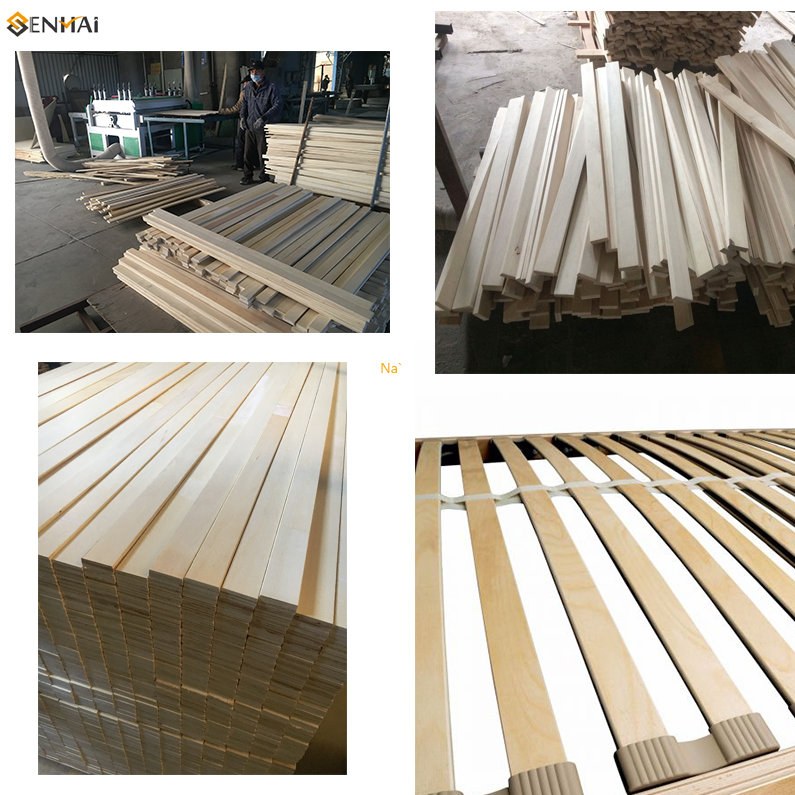Custom Size LVL All Poplar Wood Queen Bed Bend Bed Slat